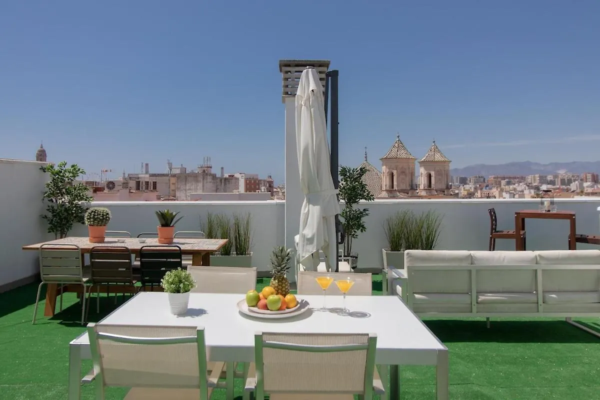 C56 - Studio With Amazing Terrace In The Centre Málaga