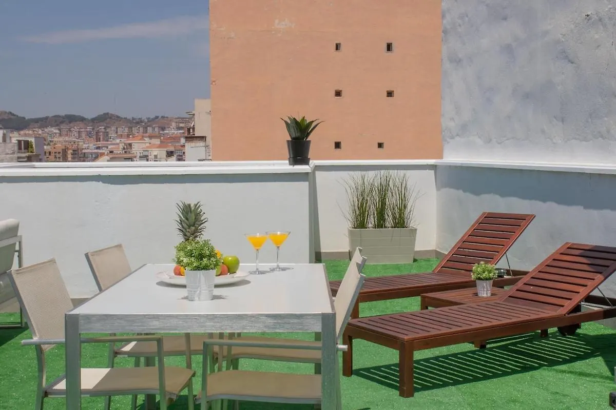 Apartment C56 - Studio With Amazing Terrace In The Centre Malaga