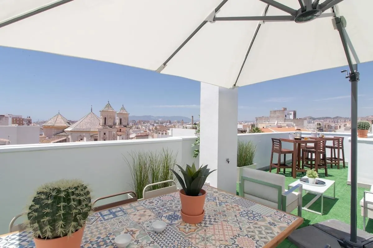 C56 - Studio With Amazing Terrace In The Centre Malaga 0*,