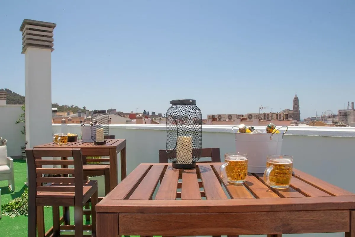 C56 - Studio With Amazing Terrace In The Centre Malaga Apartment